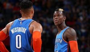 Dennis Schröder könnte genau wie Russell Westbrook kurz vor einem Abgang von den OKC Thunder stehen.