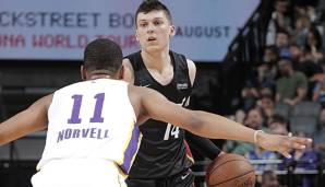 Tyler Herro erzielte gegen die Los Angeles Lakers 18 Punkte.