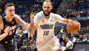 Platz 15: Evan Fournier (SG, Orlando Magic, Alter: 26) - Status: Spieleroption in Höhe von 17 Mio. Dollar / Gehalt 2019/20: 17 Mio. Dollar / Stats 2018/19: 15,1 Punkte, 3,6 Assists