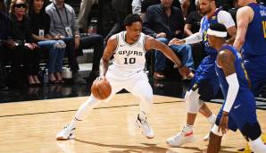 Platz 5: DeMar DeRozan (G, San Antonio Spurs, Alter: 29) - Status: Spieleroption in Höhe von 27,8 Mio. Dollar / Gehalt 2019/20: 27,8 Mio. Dollar / Stats 2018/19: 21,2 Punkte, 6,2 Assists, 6 Rebounds