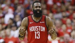 Platz 3: James Harden (Houston Rockets): 96