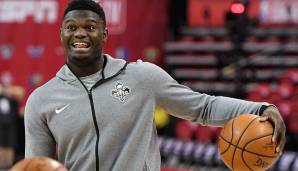 Platz 1: Zion Williamson (New Orleans Pelicans): 81