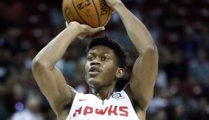 Platz 4: De'Andre Hunter (Atlanta Hawks): 77