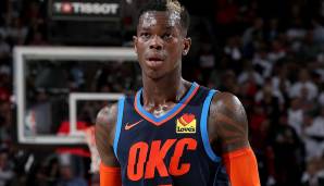 Platz 20: Dennis Schröder (Oklahoma City Thunder) - Gehalt 2019/20: 15,5 Millionen Dollar - Stats 2018/19 (79 Spiele): 29,3 Minuten, 15,5 Punkte, 4,1 Assists.