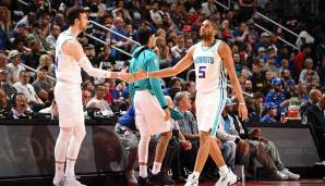 PLATZ 28: Charlotte Hornets - Wettquote: 1000:1.