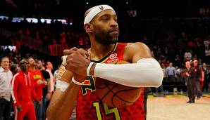 Vince Carter wird seinen Vertrag bei den Hawks wohl um ein Jahr verlängern.