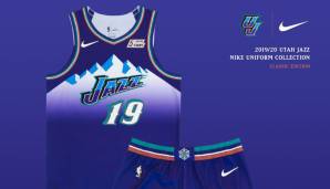 UTAH JAZZ: Die "Mountain"-Jerseys aus den 90ern sind zurück! Entsprechende Gerüchte gab es schon länger, nun hat die Franchise diese gute Nachricht bestätigt. So soll eine der erfolgreichsten Zeiten der Franchise-Geschichte gewürdigt werden.