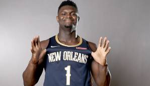 Platz 1: Zion Williamson (New Orleans Pelicans) - 35 Prozent.