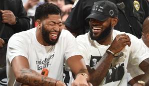 LeBron James und Anthony Davis ist das neue Star-Duo der Los Angeles Lakers.