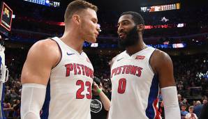 Platz 13 - DETROIT PISTONS: Blake Griffin und Andre Drummond - Die Twin Towers in Motor City ergänzen sich überraschend gut, auch wenn das Spacing nicht immer optimal ist.