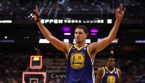 PLATZ 21: Klay Thompson (Golden State Warriors) - 51,29 prozentige Wahrscheinlichkeit, in die Hall of Fame zu kommen.