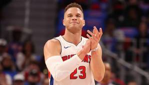 PLATZ 22: Blake Griffin (L.A. Clippers, Detroit Pistons, Brooklyn Nets) - 51,27 prozentige Wahrscheinlichkeit, in die Hall of Fame zu kommen.