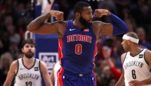 Platz 34: Andre Drummond (26, Detroit Pistons) - 27,1 Mio. Dollar - Vertrag bis 2021 (Spieler-Option für 20/21)