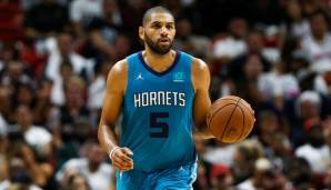 Platz 44: Nicolas Batum (30, Charlotte Hornets) - 25,6 Mio. Dollar - Vertrag bis 2021 (Spieler-Option für 20/21)