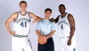 Platz 3: Michael Finley (488 Spiele von 1999 bis 2005; Win Shares: 48,2): "Fin Dog" war der Anführer des Teams, als Dirk in Dallas anfing. Der Swingman übergab die Zügel dann aber bereitwillig an Dirkules.