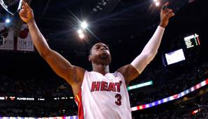 Platz 37: DWYANE WADE (2003-2019) - 196,4 Mio. - Teams: Heat, Bulls, Cavs.