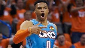 Platz 4: RUSSELL WESTBROOK (2008-heute) - 335,6 Mio. - Teams: Thunder, Rockets, Wizards, Lakers