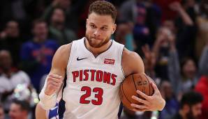 Platz 15: BLAKE GRIFFIN (2009-heute) - 255,8 Mio. - Teams: Clippers, Pistons, Nets.