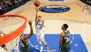 Luka Doncic lieferte sich ein beeindruckendes Duell mit Giannis Antetokounmpo.