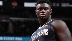 Zion Williamson wird den New Orleans Pelicans wochenlang fehlen.