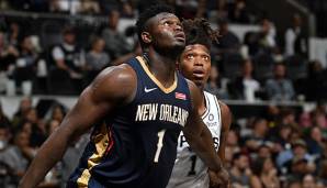 Zion Williamson wird im letzten Preseason-Spiel der Pelicans aussetzen müssen.