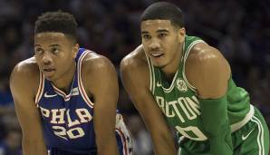 Pick-Swap 2017: Die Nets "gewannen" die Lottery, doch Boston tradete nach unten und erhielt von Philadelphia den 3. Pick, mit dem Jayson Tatum gezogen wurde. Die Sixers drafteten Markelle Fultz an 1.