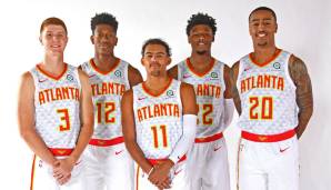 Atlanta Hawks: Trae Young und John Collins sollen aus den Hawks wieder ein Sieger-Team machen. Nach 29 Siegen in der Vorsaison kamen im Draft mit De’Andre Hunter (Nr. 4) und Cam Reddish (Nr. 10) zwei neue Hoffnungsträger.