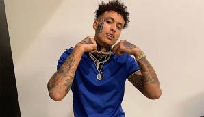 Origineller finden wir dennoch Kyle Kuzma, der als Rapper Blueface ging. Der Rapper ist in den USA ein echtes Internet-Phänomen.