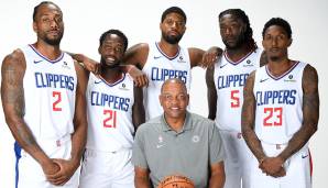 L.A. Clippers - SPOX-Note: 1 - Wichtigste Zugänge: Kawhi Leonard, Paul George, Wichtigster Abgang: Danilo Gallinari.