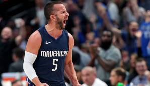 J.J. Barea stand beim knappen Sieg der Mavs gegen die Magic zum ersten Mal nach langer Verletzungspause wieder auf dem Parkett.