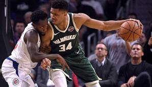 Giannis Antetokounmpo war gegen die L.A. Clippers der überragende Mann.