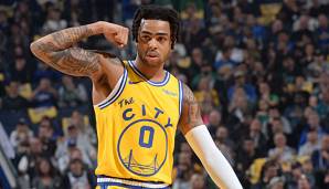 D'Angelo Russell spielt seit dieser Saison für die Warriors - auch aufgrund des Wetters.