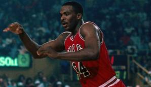 Platz 14: Charles Oakley (Chicago Bulls) - 15 Assists gegen die Indiana Pacers am 27. Dezember 1986.