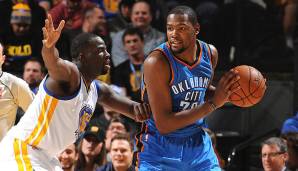 Platz 4: Kevin Durant (Oklahoma City Thunder) - 30 Punkte (10/13 FG) in 19 Minuten am 18. Dezember 2014 gegen die Golden State Warriors.