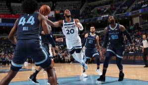 +3: Josh Okogie (Minnesota Timberwolves) - Neue Gesamtwertung: 76