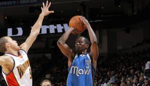 Platz 1: Rodrigue Beaubois (Dallas Mavericks) - 9 Dreier (11 Versuche) am 27. März 2010 gegen die Golden State Warriors.