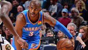 Chris Paul spielt in OKC eine gute Saison.