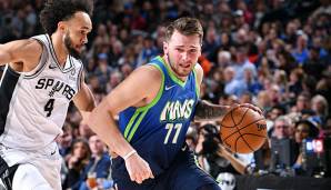 Luka Doncic führt die Mavs bei seinem Comeback zum Sieg gegen die Spurs.