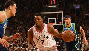 Beim Comeback gegen Dallas erzielte Kyle Lowry 30 Punkte.