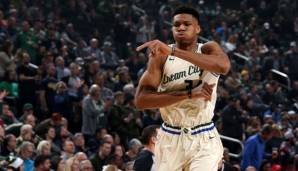 Giannis Antetokounmpo und die Milwaukee Bucks hatten keine Mühe mit den New York Knicks.