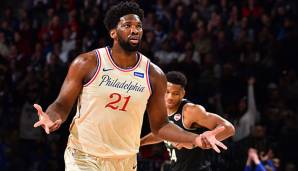 Joel Embiid war der Topscorer der Philadelphia 76ers.