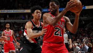 Thaddeus Young (Chicago Bulls, Vertrag: 3 Jahre/43,6 Mio. Dollar) - 8,8 Punkte, 4,3 Rebounds, 40 Prozent FG in 21,2 Minuten pro Partie.