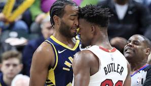 Jimmy Butler geriet mit T.J. Warren aneinander.