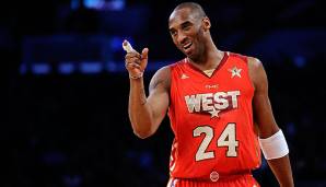 Kobe Bryant wurde während seiner 20-jährigen Karriere in der NBA 18-mal ins All-Star Game gewählt.