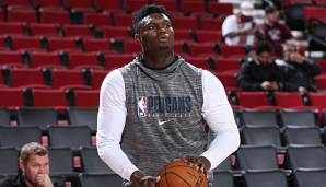 Zion Williamson könnte offenbar im Januar sein Debüt in der NBA feiern.