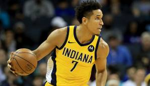 Platz 13: MALCOLM BROGDON (Indiana Pacers) - Gehalt 20/21: 20,7 Mio. Dollar - Stats 20/21: 21,5 Punkte und 6,0 Assists bei 46,2 Prozent FG und 41,1 Prozent Dreier