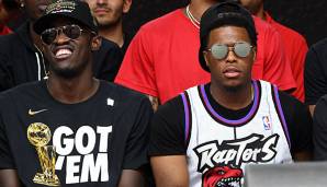 Kyle Lowry und Pascal Siakam wurden im Sommer mit Toronto Champion.