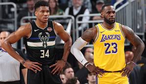 LeBron James und Giannis Antetokounmpo dürfen als Teamkapitäne ihre All-Star Teams wählen.