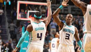 Devonte' Graham und Terry Rozier bilden den Backcourt der Charlotte Hornets.