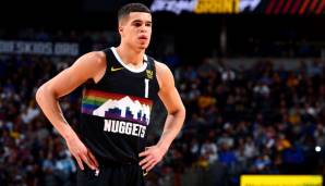 Platz 23: Michael Porter Jr. (Denver Nuggets) – Forward – 21 Jahre alt – Stats 19/20: 7,5 Punkte, 4,1 Rebounds, 0,7 Assists